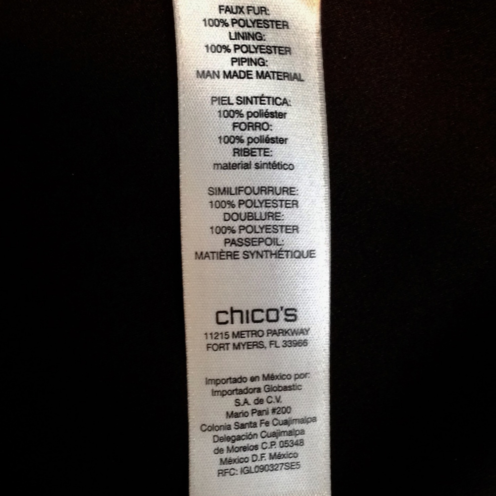 NWOT LEOPARD Faux Fur Zip Front Car Coat Jacket L - Picture 6 of 8